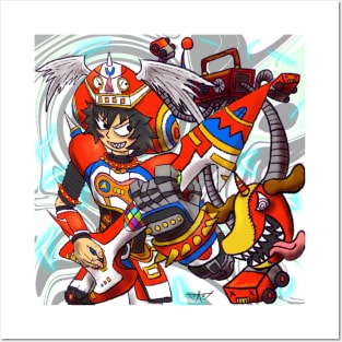 Gitaroo Man!! Posters and Art